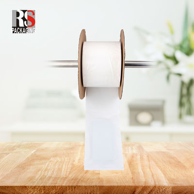 Εκτύπωση με βαφή LDPE Πολυδιατρημένες σακούλες σε κυλίνδριο ανεμιστήρα διπλωμένη προ-ανοικτή σακούλα αυτοκινήτου