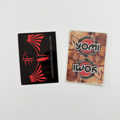 Ελαφρύ διπλό λέιζερ αδιάβροχο Toploader για 100PCS Custom Art Τυποποιημένα Αθλητικά Κάρτες
