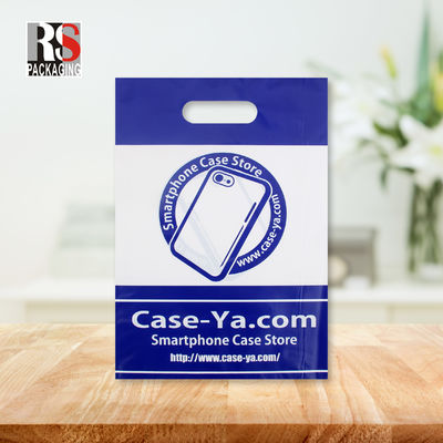Μπουτίκ πλαστική Poly τσάντα βαρύ φορτίο Die Cut Patch Χέρι τσάντα για ψώνια