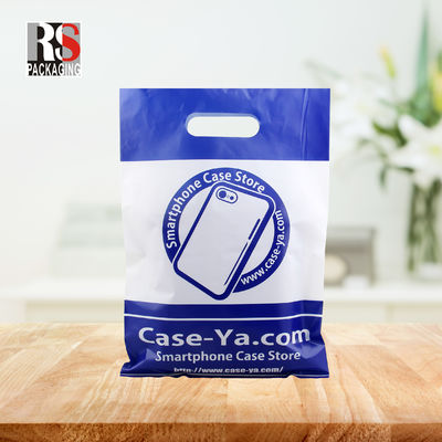 Μπουτίκ πλαστική Poly τσάντα βαρύ φορτίο Die Cut Patch Χέρι τσάντα για ψώνια