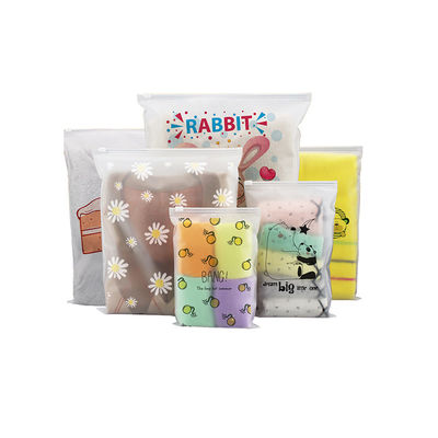 Ενυδατοασφαλής Τυπωμένη Πολυσακούλα Slider Zip Lock Bags για εσώρουχα