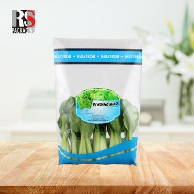 CPP OPP Πολυαιθυλένιο μικροδιατρημένο Zip Lock πλαστική σακούλα για φρέσκα λαχανικά