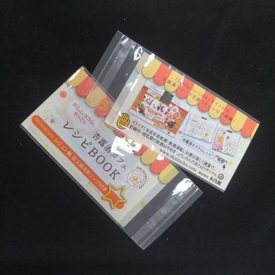 Δωρεάν χειροτεχνία Διαφανής Stand Up Pouch αυτοκόλλητη Opp τσάντα με κεφαλίδα για χαρτονομίσματα
