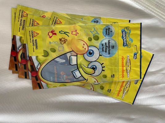 Αυτοκόλλητη σφραγίδα Bopp Poly Bag για κοσμήματα σκουλαρίκια Συσκευή Προσαρμοσμένη έκδοση