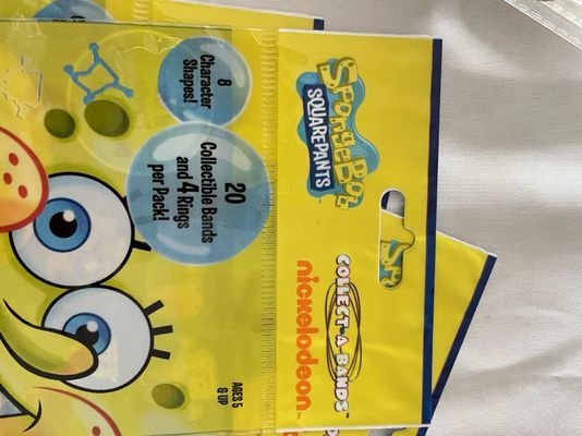 Αυτοκόλλητη σφραγίδα Bopp Poly Bag για κοσμήματα σκουλαρίκια Συσκευή Προσαρμοσμένη έκδοση