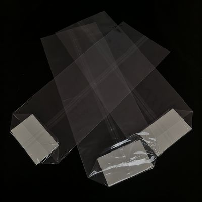 Poly Opp Cross Block Square Bottom Plastic Bags Επανακλείσιμες σακούλες συσκευασίας τροφίμων