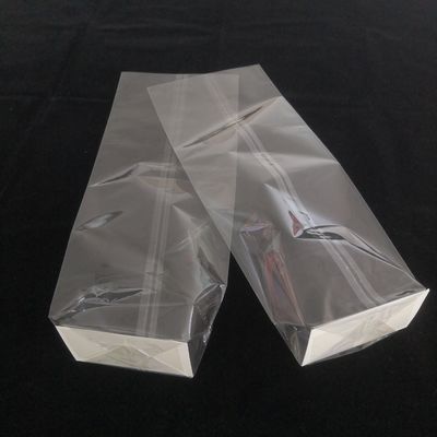Poly Opp Cross Block Square Bottom Plastic Bags Επανακλείσιμες σακούλες συσκευασίας τροφίμων