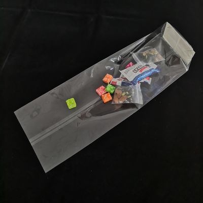 Poly Opp Cross Block Square Bottom Plastic Bags Επανακλείσιμες σακούλες συσκευασίας τροφίμων