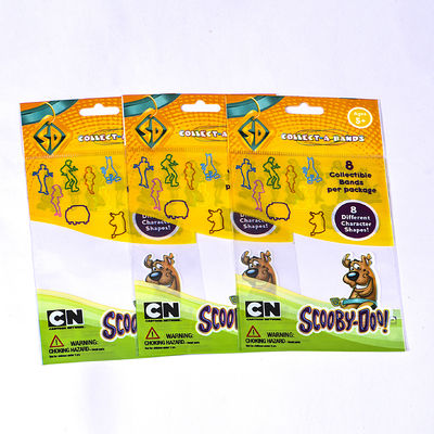 Προσαρμοσμένα ανακυκλώσιμα BOPP Poly Bag Packaging πλαστικές σακούλες με κολλώδη επικεφαλίδα σφραγίδας