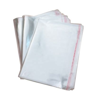 Εύκολη OPP Poly Bag Διαφανής Opp πλαστική σακούλα με αυτοκόλλητη ταινία