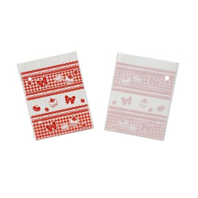 Εύκολη OPP Poly Bag Διαφανής Opp πλαστική σακούλα με αυτοκόλλητη ταινία