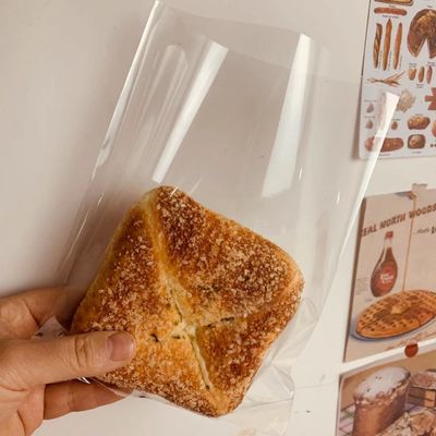 Βιομηχανικά τρόφιμα OPP LDPE Wicket Bread Loaf Bags Custom Print Για αποθήκευση αρτοποιίας