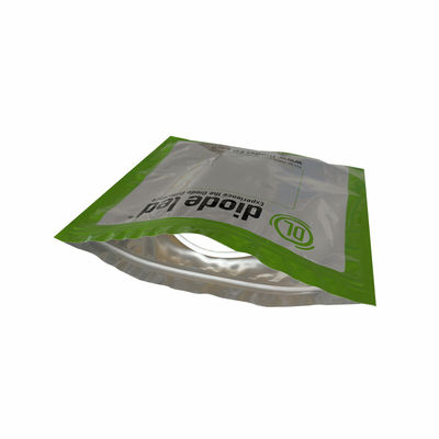 Προσαρμοσμένο αλουμινένιο φύλλο LED Light Strip Packaging Αντιστατική τσάντα Ziplock με τρύπες
