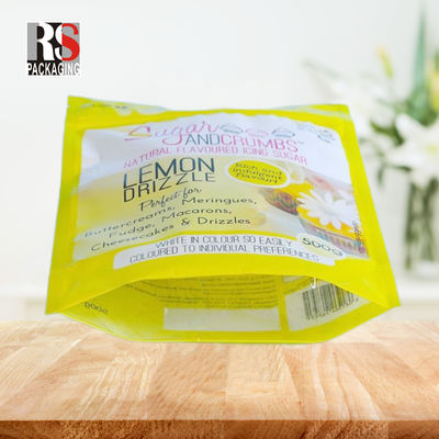 Πλαστικό Custom Printed ZipLock Stand Up Pouch Bags για την σκόνη τούρτα Matcha Tea Powder