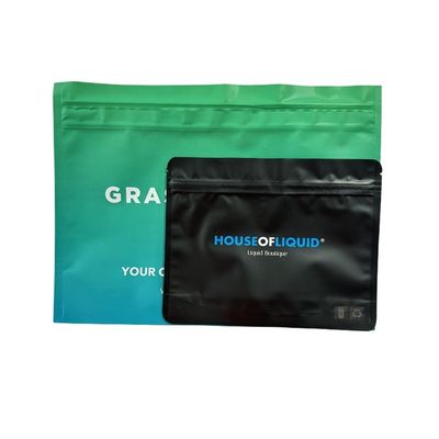 Προσαρμοσμένη εκτύπωση πλαστικού MOPP / VMPET / PE Child Proof Pouch για συσκευασία αποσμητικών μπισκότων