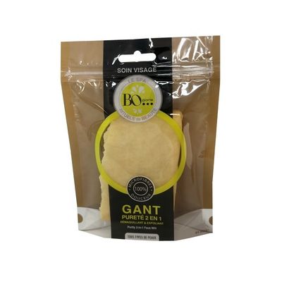 Εκτύπωση με βαφή Custom Branded Packaging Face Mitt Packing Ziplock Seal Cosmetic Bag