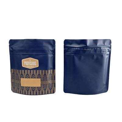 Χρωματιστά μεταλλικά φύλλα Stand Up Zipper Bag Glossy Matte Zipper Pouch Packaging Bags