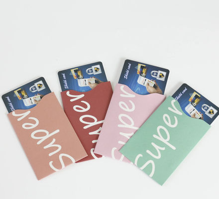 Χονδρικός κάρτας RFID με μανίκι φορητή αντικλοπής βούρτσα κάρτα ταυτότητας