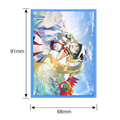 Ελαφριά 66*91MM 100PCS Yugioh Φωτο Topload Ματ Παιχνίδια Κάρτες Εγγύς Ολογραφικά