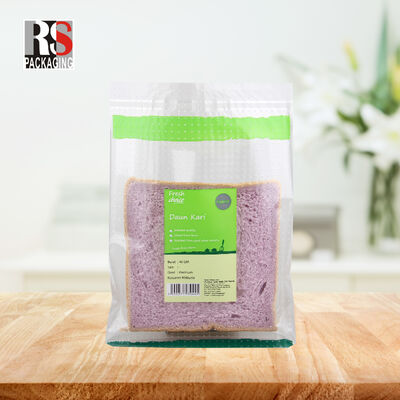 Μικροδιατρημένες σακούλες φρέσκων τροφίμων με φερμουάρ για φρούτα και λαχανικά