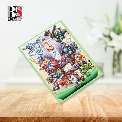 Θήκες Καρτών Anime Game Yugioh Trading Tgc Holographic 66mmx91mm με Μαύρο Περίγραμμα