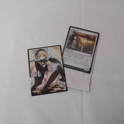Sleeves personalizadas impressas de anime para proteção de cartas, acessório para jogos de cartas com arte personalizada