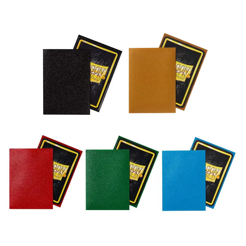 Προσαρμοσμένο λογότυπο αποδεκτό Dragon Shield Deck Matte Protective Card Sleeves για τυχερά παιχνίδια σε τσάντα PP