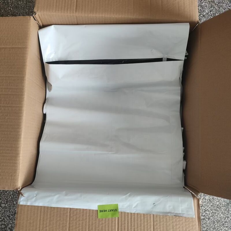 Custom Size Heat Seal Recyclable Pre Opened Poly Bags Auto Bag for Automatic Packaging